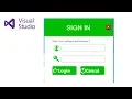 How to Create Login Form in VB NET No DataBase UI Morden Design VB NET Tutorial