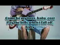 Dominic Fike - Wallflower (Lyrics)