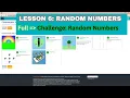 Code org Lesson 6 Random Numbers Lesson 6 Challenges Random Numbers Full