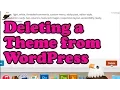 Deleting a Theme from Your Wordpress Website