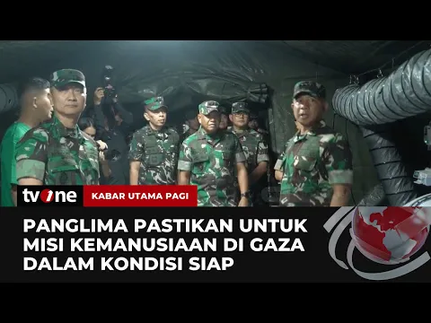 Panglima TNI Cek Pasukan yang Disiapkan ke Gaza