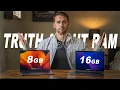M2 Mac - 8GB vs 16GB RAM