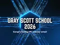 Gray Scott School 2026 - new program new agenda