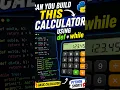 Can You Build This Python Calculator Using def while