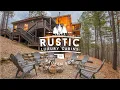 Rustic Mountain Lodge Cabin Cabins in Broken Bow Beavers Bend Tour