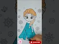 Elsa Coloring Page Frozen Coloring for Kids pages