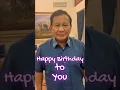 Download Lagu Video Ucapan Selamat Ulang Tahun oleh Prabowo (bisa digunakan untuk ucapan HUT kerabat)