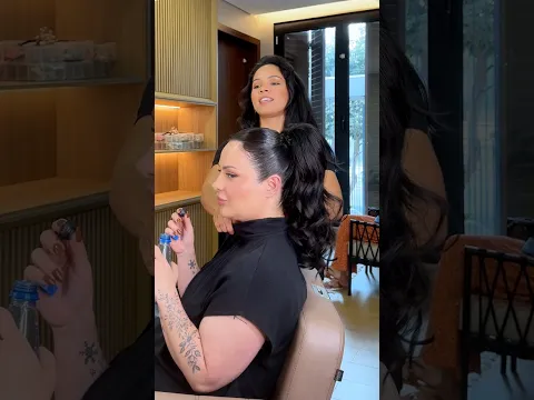 Penteado Rabo de Cavalo. O que achou desse resultado? #penteados #penteadorabodecavalo
