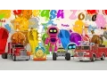 Download Lagu Belajar Warna sambil Bermain Cat (Max Glow Train, Jake the Fire Truck and Friends) - TOYS