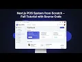 Next js POS System Full Tutorial Build a Point of Sale App with MongoDB Source Code
