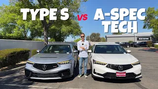 2026 acuraa integra type s vs a spec tech which one to get