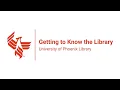 Getting to Know the Library