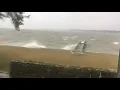 Storm Hitting at High Tide in Duxbury Bay