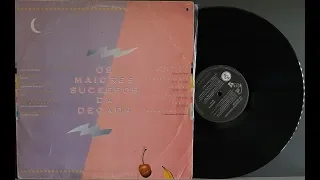 Os Maiores Sucessos da Década - Coletânea Nacional - (Vinil Completo - 1990) - Baú Musical