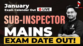 Sub Inspector Mains Exam Date OUT! 🚨| Kerala PSC SI Mains Exam | PSC Exam Calendar January 2027