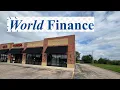 Abandoned World Finance - Portage Wi