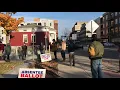 Voters line up at Kalamazoo City Hall just hours from Election Day
