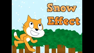How to Make a Snow Effect SCRATCH 4 0