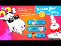Dance Mat Touch Typing Level 1 Home Row BBC Bitesize Hammy Kids