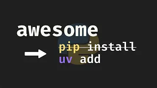 UV in Python is Awesome