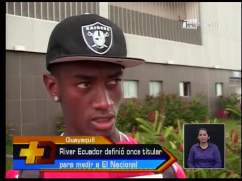 River Ecuador definió once titular para medir a El Nacional