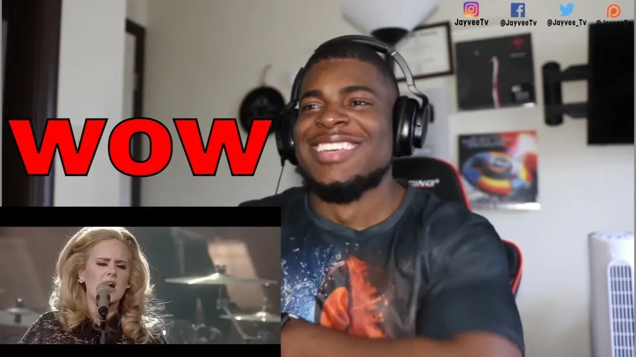 I'M BLOWN AWAY!| Adele - Set Fire To The Rain LIVE REACTION