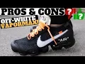 PROS CONS - THE 10 NIKE AIR VAPORMAX FK OFF-WHITE REVIEW ON FEET