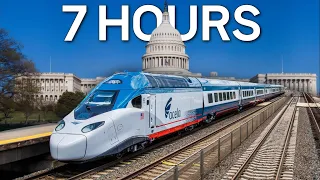 Amtrak s New Acela is a PAINFUL Train - Boston to DC
