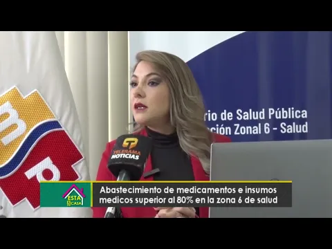Abastecimiento de medicamentos e insumos medicos superior al 80% en la zona 6