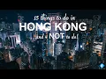 Download Lagu 15 things to do (and 4 NOT to do) in Hong Kong - Travel Guide