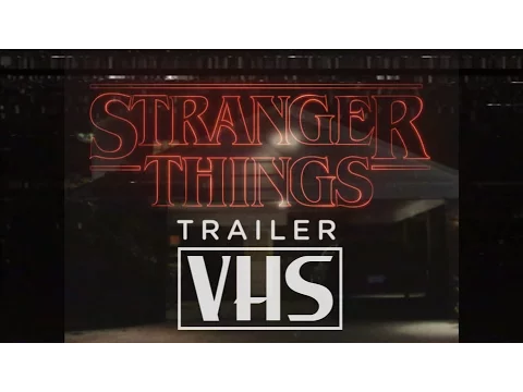 Stranger Things (2016) Trailer - 80's VHS Tape