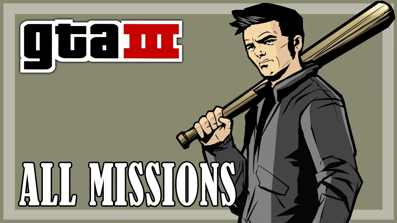 GTA 3 - All Missions | Full Game HD