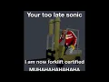 Eggman Gets Forklift Certified