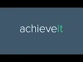 AchieveIt Product Overview The Strategic Planning Software That Helps You Achieve Your Goals