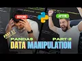 Data Manipulation with Pandas Part 2 100 Days of Python Day 27