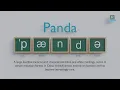 Download Lagu How to pronounce Panda ?