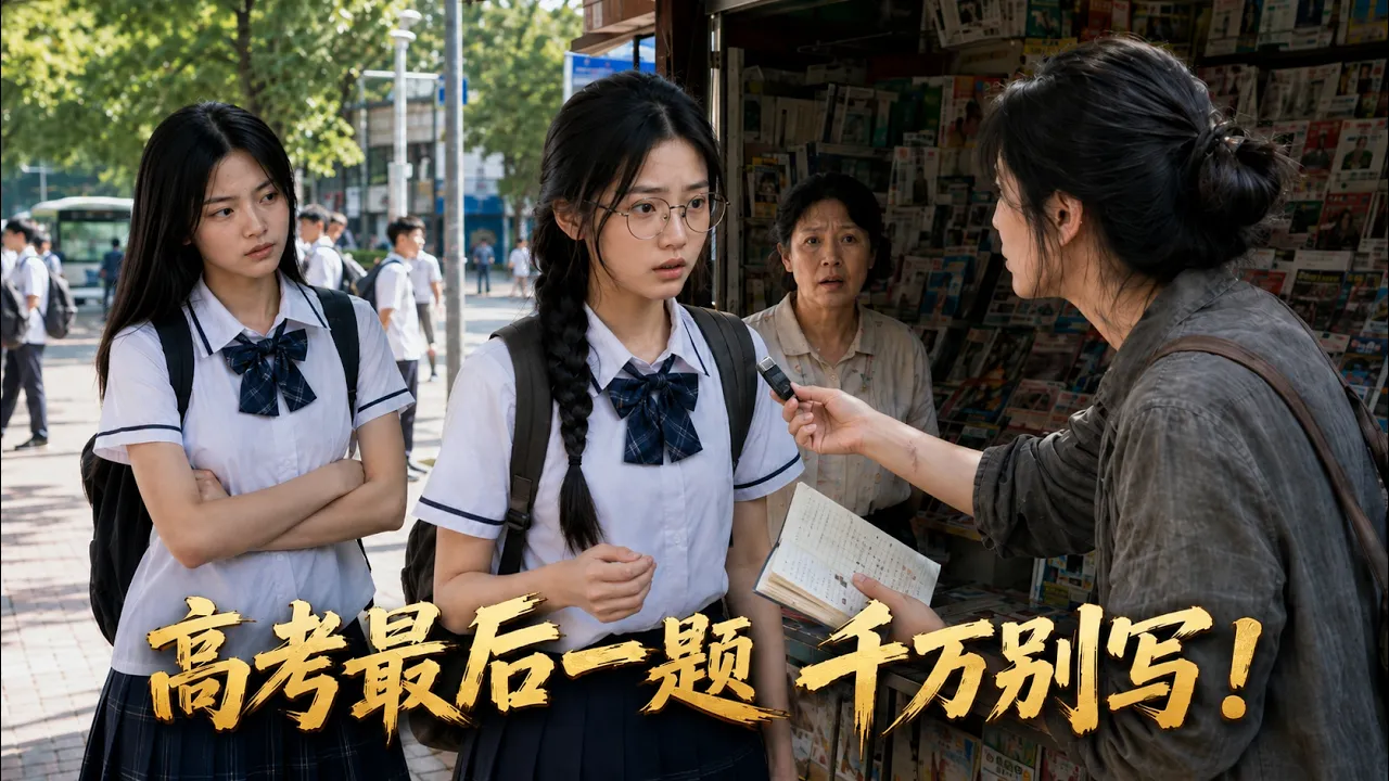 高考前我遇見五年後的自己,她只警告我