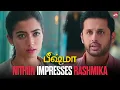 Lagu Rashmika's heartfelt proposal to Nithiin❤️ | Bheeshma movie scene | Sun NXT