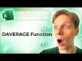 How to Use the DAVERAGE Function in Excel 2026 Easy Guide
