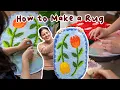 How to Latch Hook for Beginners - Easy Rug Making Tutorial