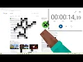 Minecraft Google Easter Egg Speedrun netheritepickaxe 14 39