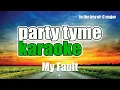 Shaboozey ft. Noah Cyrus - My Fault (Karaoke Version)