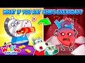 NEW | Wolfoo Explore🔍 What if You Eat Chips Everyday?-Healthy Habits | Wolfoo Channel | Kids Cartoon