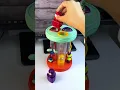KIBTOY Shape Sorter Sorting Toy Fun Sounds and Bead Maze with 3 Owls and Colorful Shapes