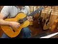 Vintage 1958 Manuel Velazquez Demo Classical Nylon String Acoustic Guitar