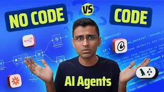 AI Agents No Code vs Code Frameworks - Which one is right for you