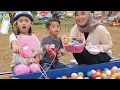 Lagu JAGAIN BAYI LUCU 👶 MAIN KE PASAR MALEM MANCING IKAN DAN NAIK ODONG ODONG | Salsa and family