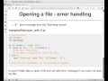 Beginner Perl Maven tutorial 3 4 - Open file with error handling