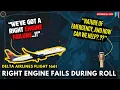 BREAKING Delta 1661 Rejects Takeoff at High Speed 135 knots After Engine Failure