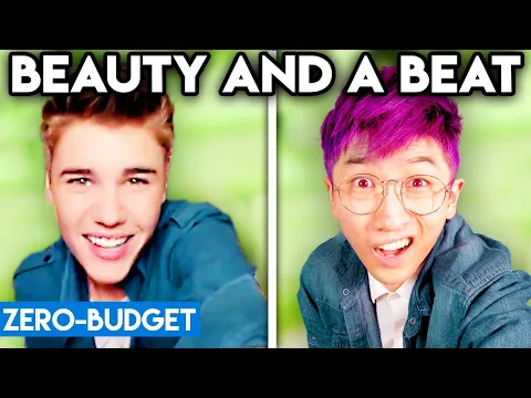 Download MP3 JUSTIN BIEBER WITH ZERO BUDGET! (Beauty and a Beat PARODY)